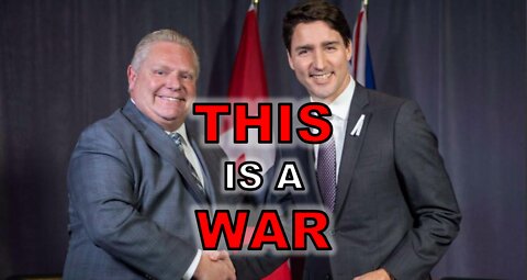 Justin Trudeau Declares War On His Fellow Citizens (Music Video) #TruckersForFreedom #FreedomConvoy