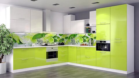Bright and Colored Modern Kitchens - 50 bright kitchen colors