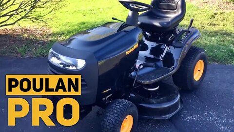 Poulan Pro Briggs and Stratton 15.5 hp Automatic Drive 42" Riding Mower