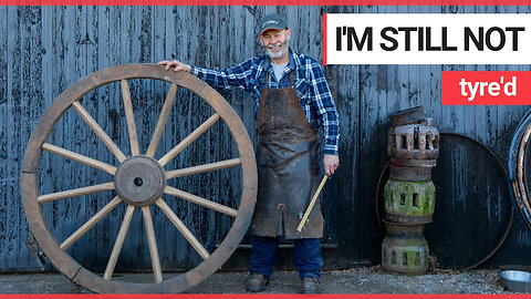 Stunning wooden creations of Scotland's last working wheelwright