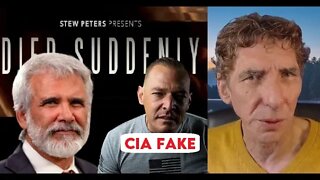 ROBERT MALONE RIPS STEW PETERS OVER CLOT MOVIE -THE CIA FAKE DYED SUDENLEE