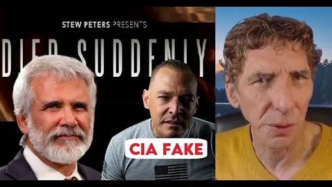 ROBERT MALONE RIPS STEW PETERS OVER CLOT MOVIE -THE CIA FAKE DYED SUDENLEE
