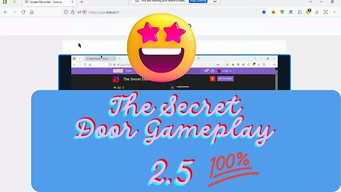 The Secret Door Gameplay Game One 100%