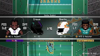 L:1-2 Baltimore Crows (0-0) @ Miami Sharks (0-0) - Legend Bowl - Week 1 - Intros