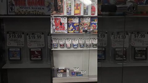 Game Boy, Super Nintendo, and N64 Games In Our Local GAMESTOP?!?!?!