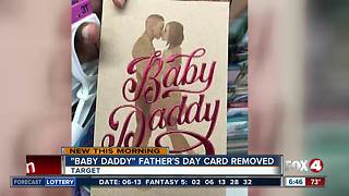 Target apologizes for `Baby Daddy` Father's Day card, pulls item from shelves