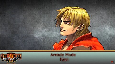 Street Fighter III: 3rd Strike: Arcade Mode - Ken