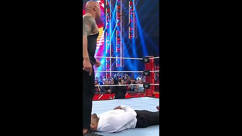 🔥The Rock laid Smackdown on jinder mahal🔥