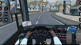 From Bus Simulator Saxony to BeamNG: Completing Route 2 with a Bus Full of Passengers
