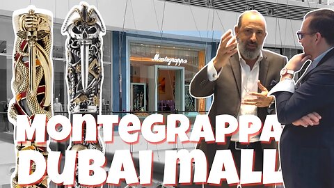 Inside the Craziest Pen Store in Dubai Mall! 🇦🇪 You Won't Believe Your Eyes at Montegrappa 🤩