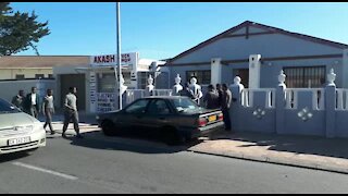 SOUTH AFRICA - Cape Town - Pakistani shop shooting (Video) (q5A)