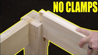 No Clamp Joinery - Farm Table Base