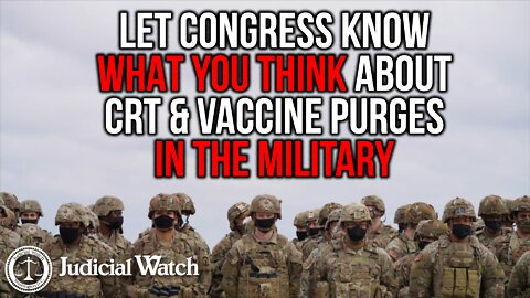 FITTON: Congress Failing to Protect Troops from Biden's #CRT Propaganda and Vaccine Mandate Purges!