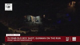 PD: 13-year-old shot near 83rd Avenue and Indian School Road