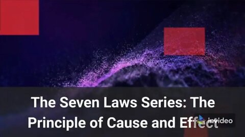 The Seven Laws of Reality Series: The Law of Cause and Effect #shorts