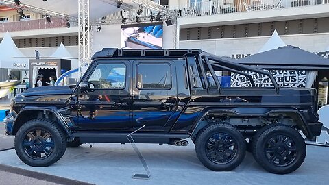 €1.3 million 900 HP 6x6 is Brabus XLP 900 6x6 Adventure is the 6x6 choice.