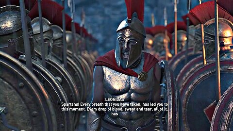 Assassin's Creed Odyssey - All Leonidas & 300 Spartans Cutscenes