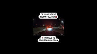 Police Give Instant Karma