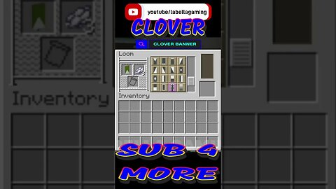 Clover Banner | Minecraft