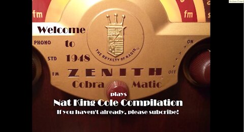 1948 Zenith Cobramatic Plays A Nat King Cole Compilation