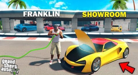 GTA 5 - Franklin Become Mechanic And Open A Car Showroom in GTA 5