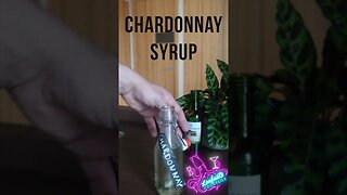 DIY Chardonnay Syrup 🍷🍇