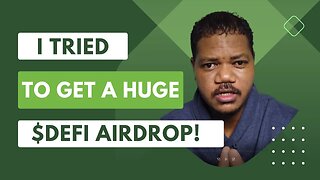 I Tried To Become A De.Fi Early Adopter For A Huge $DEFI Airdrop. It Worked?