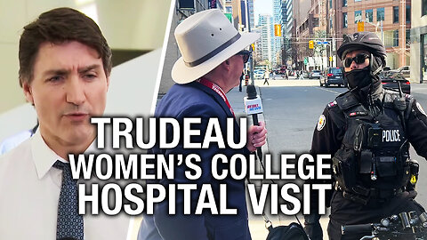 Trudeau visits Women's College Hospital (thankfully, not to rename it 'Birthing Person's')