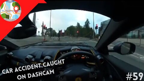 Lamborghini Crash Caught On POV GO PRO - Dashcam Clip Of The Day #59