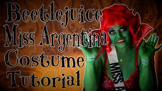 Miss Argentina costume and make-up Tutorial.