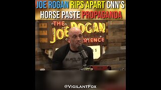 JOE ROGAN TORCHES CNN FOR “HORSE PASTE” HIT JOB