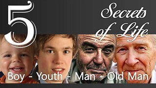 Boy, Youth, Man and old Man... The Creator explains ❤️ Secrets of Life through Gottfried Mayerhofer