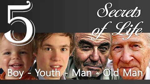 Boy, Youth, Man and old Man... The Creator explains ❤️ Secrets of Life through Gottfried Mayerhofer