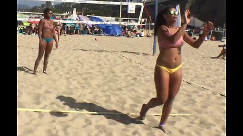 Women's Beach Volleyball Britney Haley Audrey Asia P 06