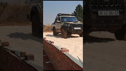 Mahindra SA's first 4x4 track and training facility with new Scorpio-N and Pik Up Karoo #mahindra