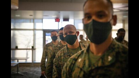 Marine Corps Lets Fully Vaccinated Marines Stop Wearing Masks