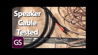 Expensive Vs Cheap Speaker Cable Sound Test