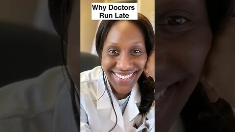 Why Doctors Run Late 👩🏾‍⚕️. #shorts