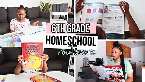 6th Grade Homeschool Rhythm & Daily Routine // Homeschooling An Only Child
