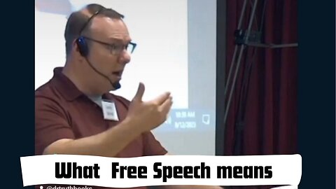 What does "Free Speech" mean to the Left? #Left #freespeach #trump
