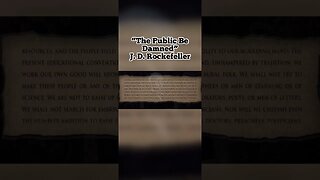 Planned Education, The Rockefeller Foundation (RE UPLOAD) #rockefeller #americanhistory #education