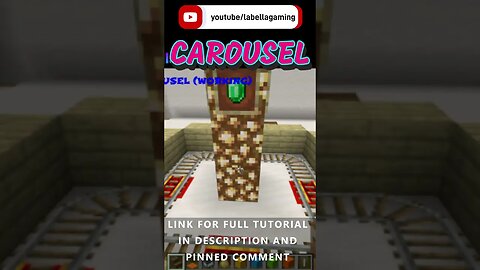 Carousel (Working) | Minecraft