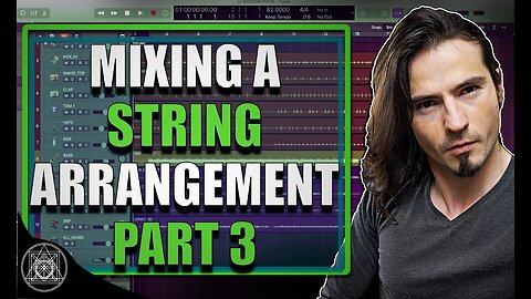 Mixing a String Arrangement Live Part 3 | Mixing On Logic pro X