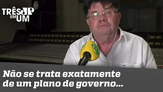 Marcelo Madureira: "Não se trata exatamente de um plano de governo..."