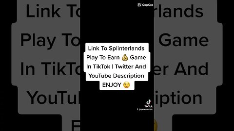 Splinterlands Sign Up In Description Enjoy 😉 #shorts