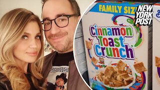 Yes, Topanga is married to the Cinnamon Toast Crunch shrimp tail guy