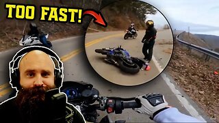 GSXR Down! Bikers To The RESQ!