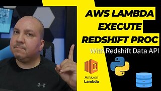 Execute Redshift Procedure from AWS Lambda