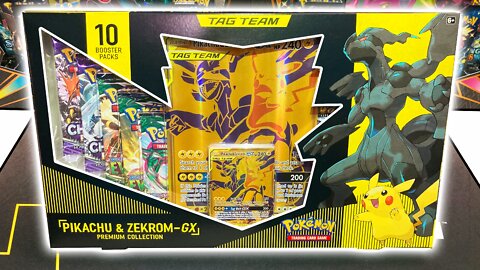 Exclusive GOLDEN Pikachu Pokemon Box! Our BIGGEST Opening Yet!!!