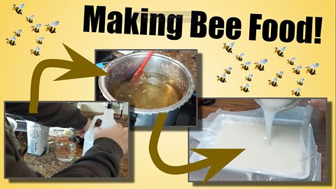 How to Make Honeybee Fondant - Food For Your Bees!